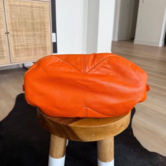 HARD TO FIND Givenchy Tinan Orange Leather Tote - Picture 6 of 11